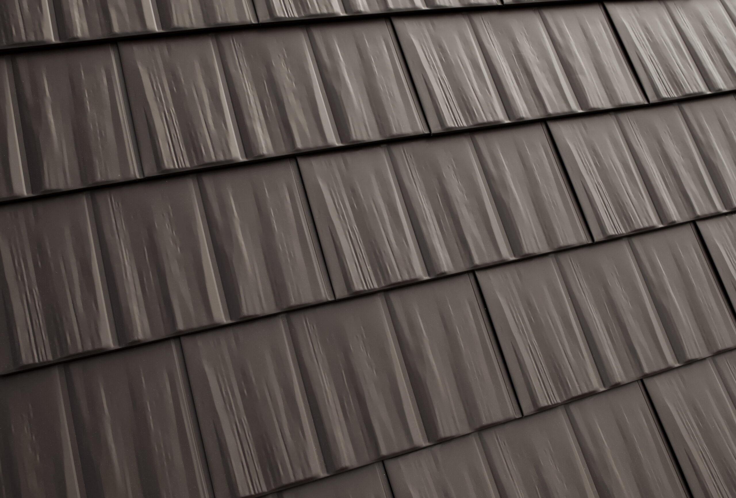 Durable Interlock cedar shake style metal roofing