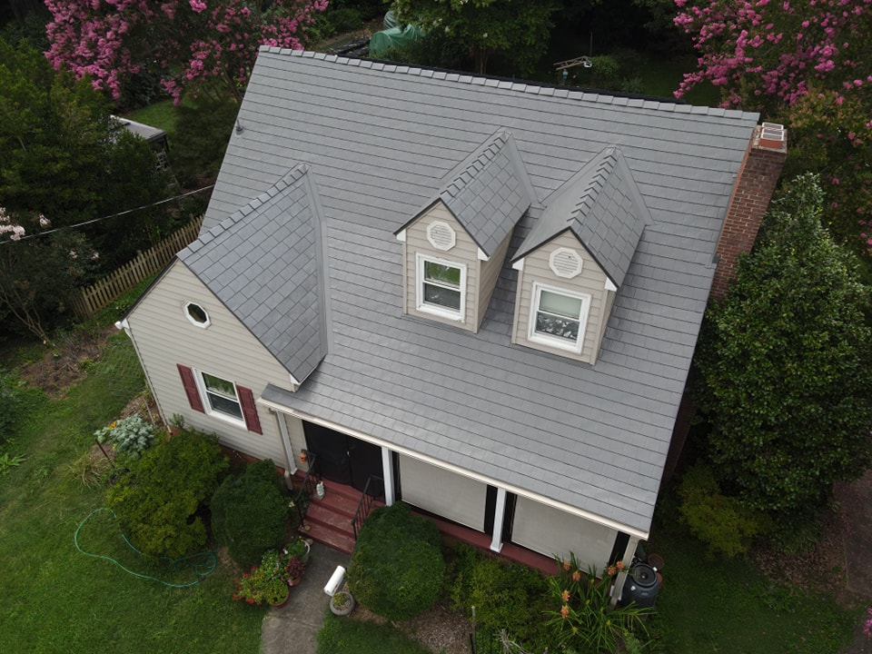 Interlock Aluminum Roof Installation in Winston-Salem, NC