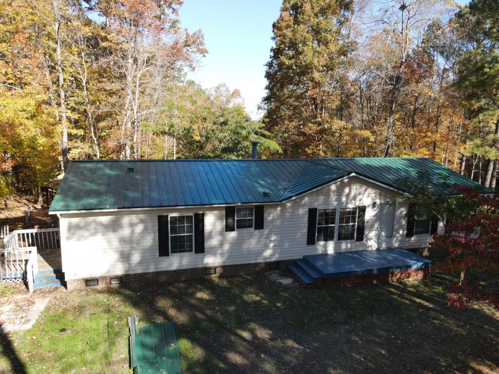 Green Apex Metal Roof Installation in Broadway, NC
